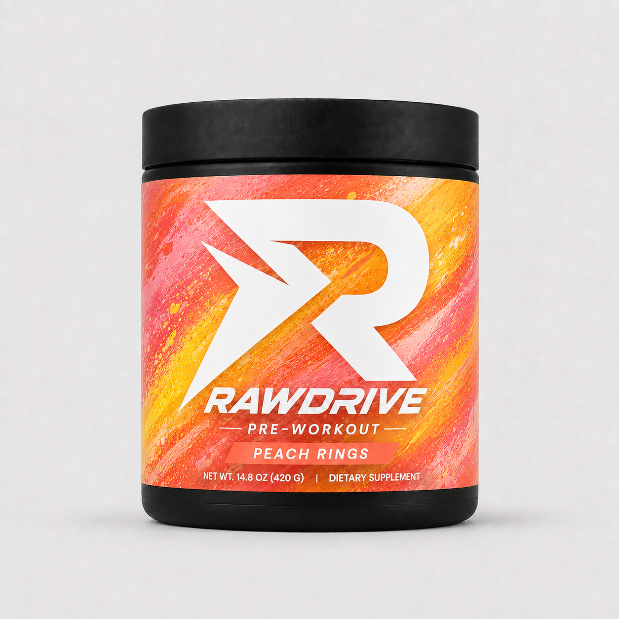 RAWDRIVE Peach Rings Pre-Workout
